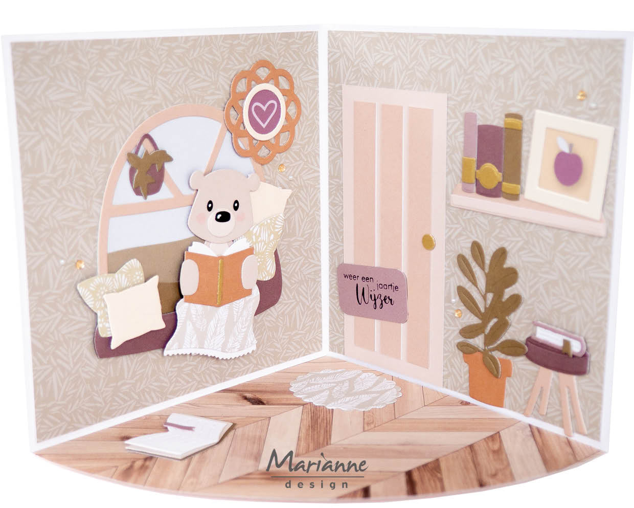 Marianne Design A4 Cutting Sheet - Frame Pictures by Marleen