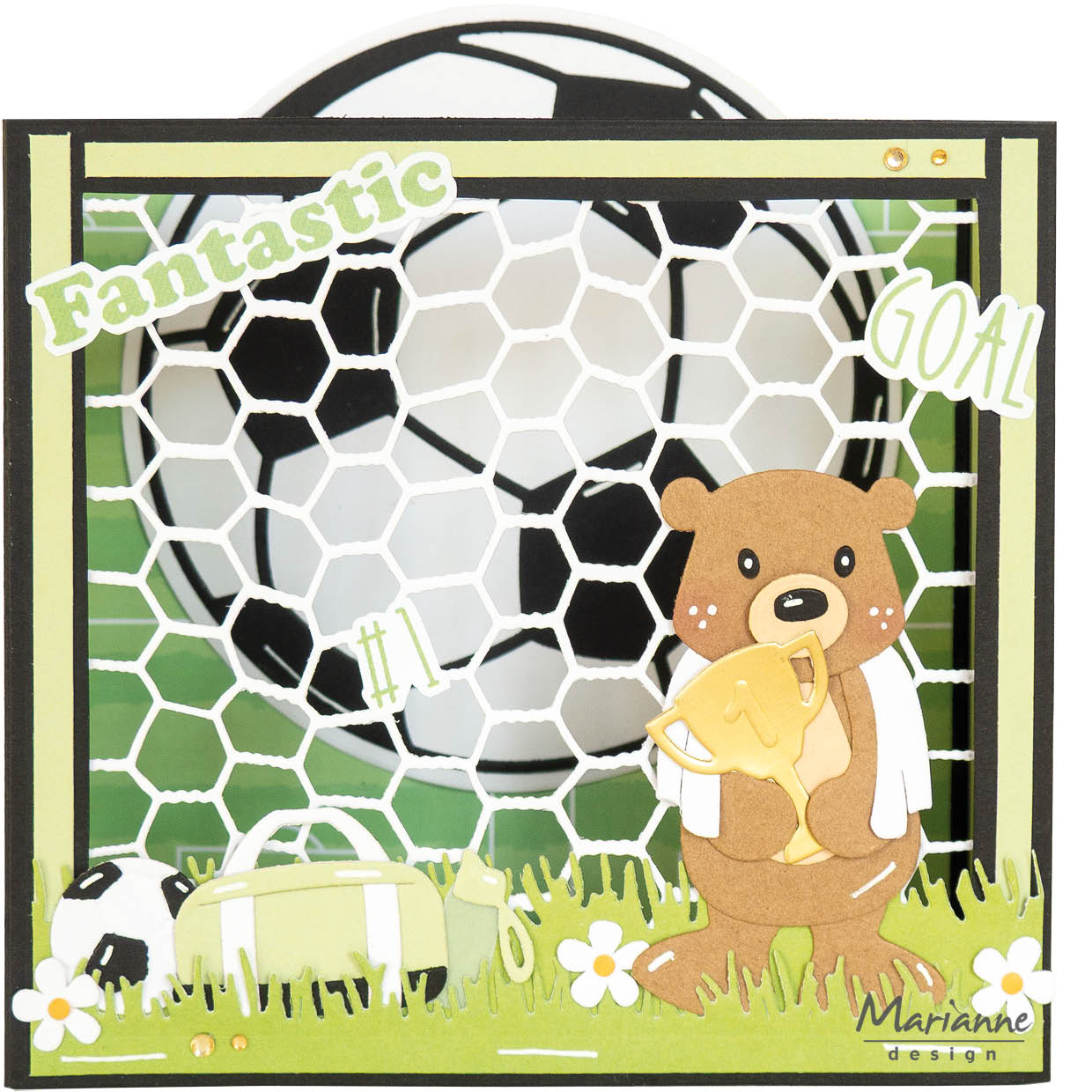 Marianne Design Craftables Die - Soccer Ball