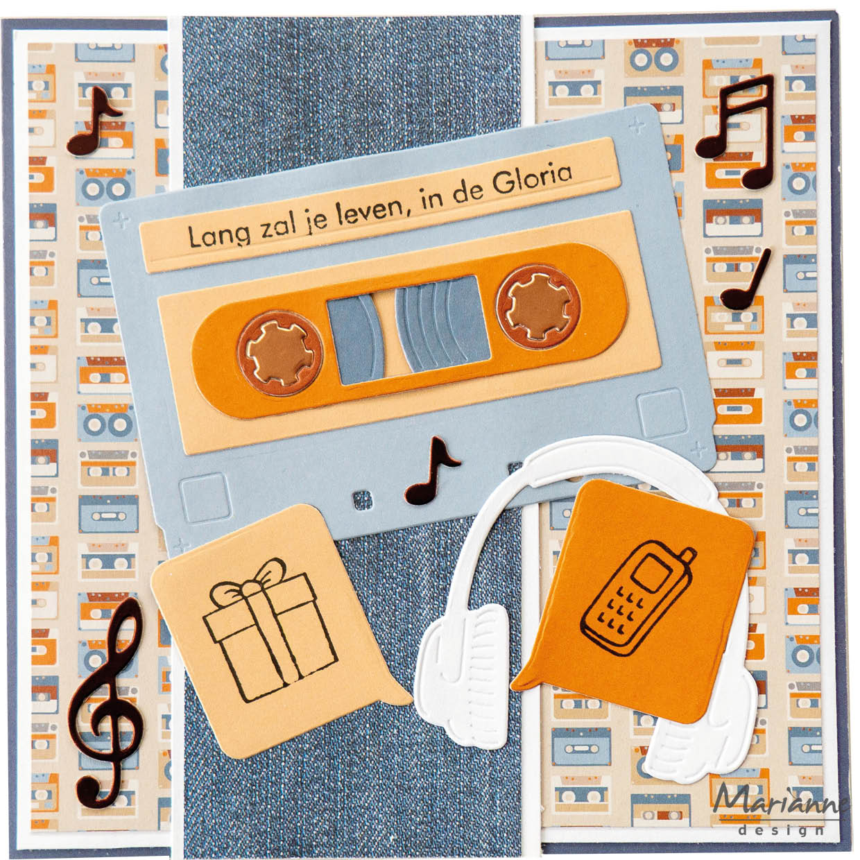 Marianne Design Craftables Die - Punch Die XL - Music