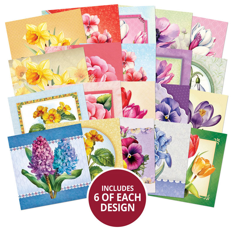 Square Little Book of In Full Bloom - Floral Delights