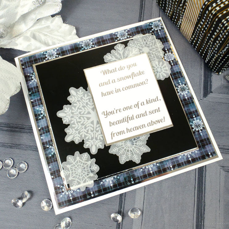 Die-Cut Parchment Snowflakes
