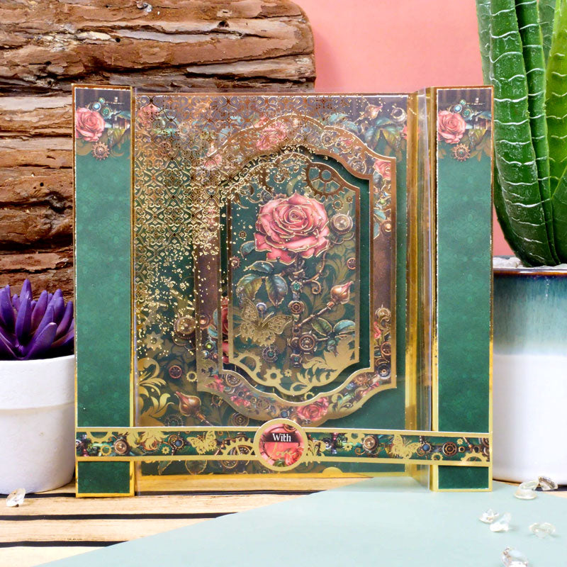 Clockwork Curiosities Luxury Foiled Acetate