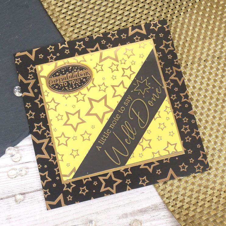 Luxury Foiled Acetate Card Wraps