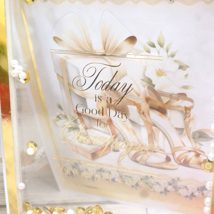 Luxury Foiled Acetate Sentiment Sheets