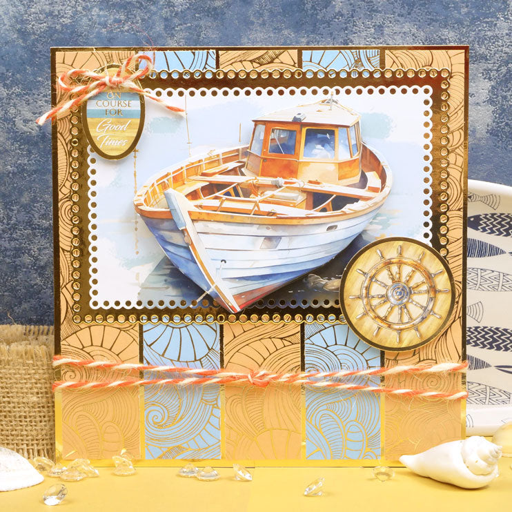 Nautical Moments Matt-tastic Adorable Scorable Foiled Cardstock