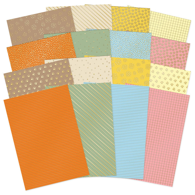 Animal Antics Foiled Edge-to-Edge Cardstock