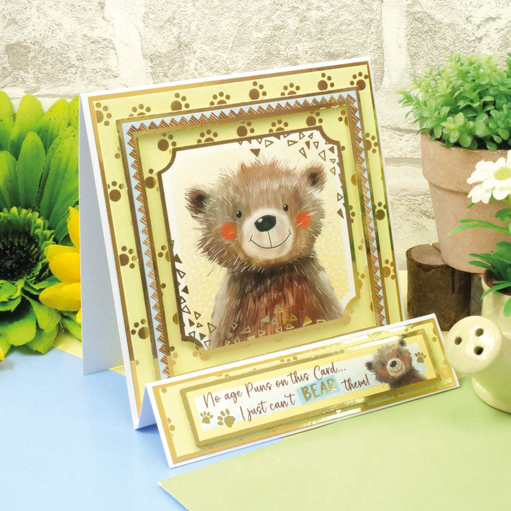 Animal Antics Foiled Edge-to-Edge Cardstock