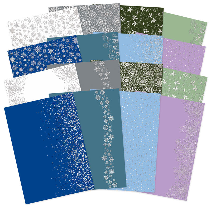 Frosted Dreams Luxury Foiled Cardstock