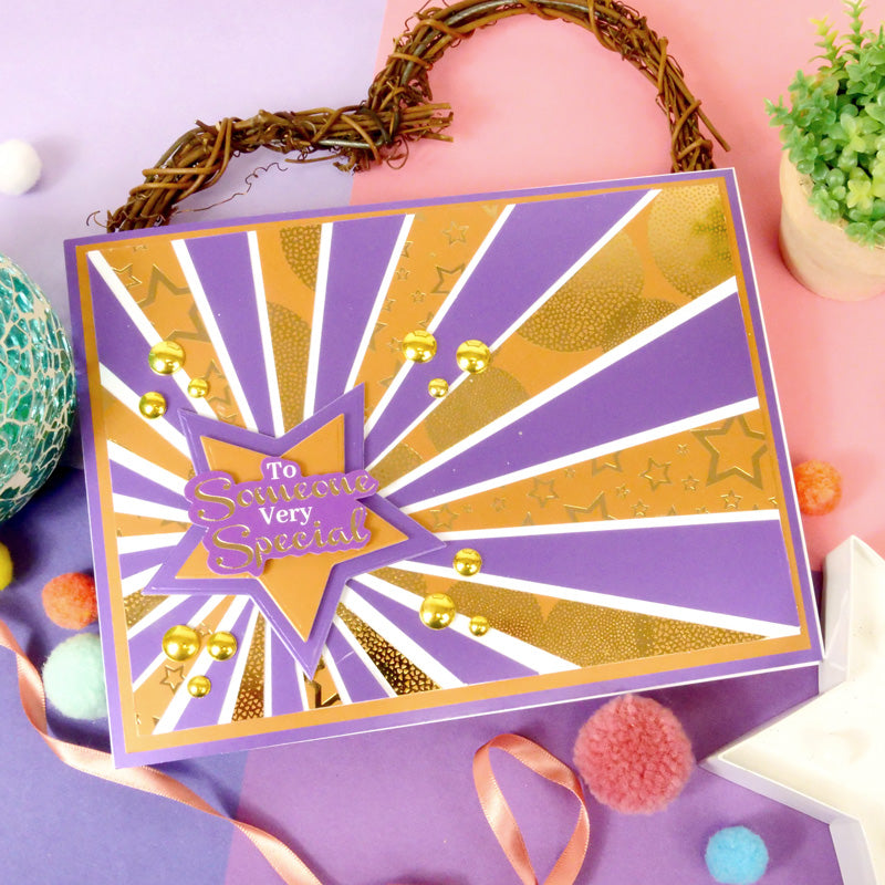 Adorable Scorable Metallics Luxury Foiled Edge-to-Edge Cardstock