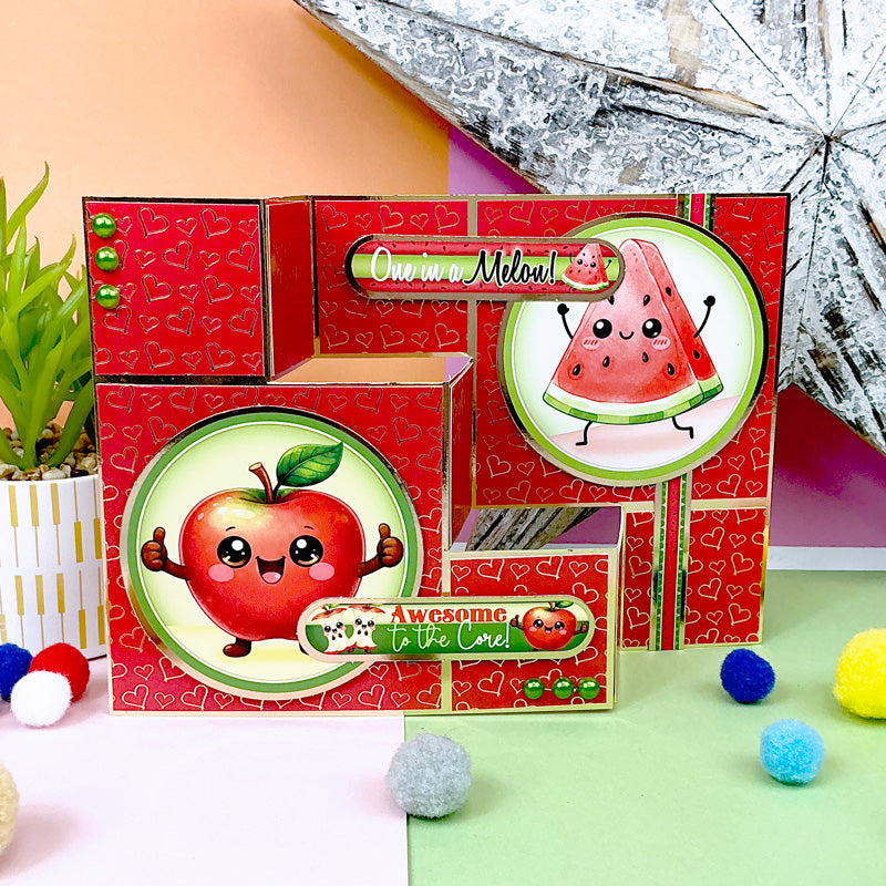 Pun-tastic - Yum-believable Foiled Edge-to-Edge Cardstock