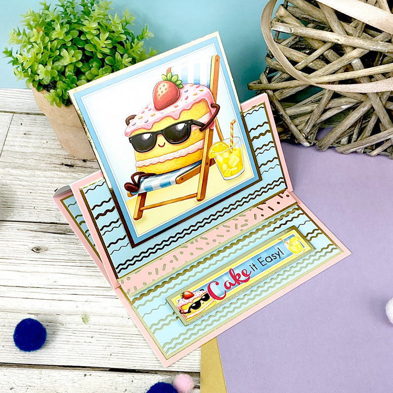 Pun-tastic - Yum-believable Foiled Edge-to-Edge Cardstock