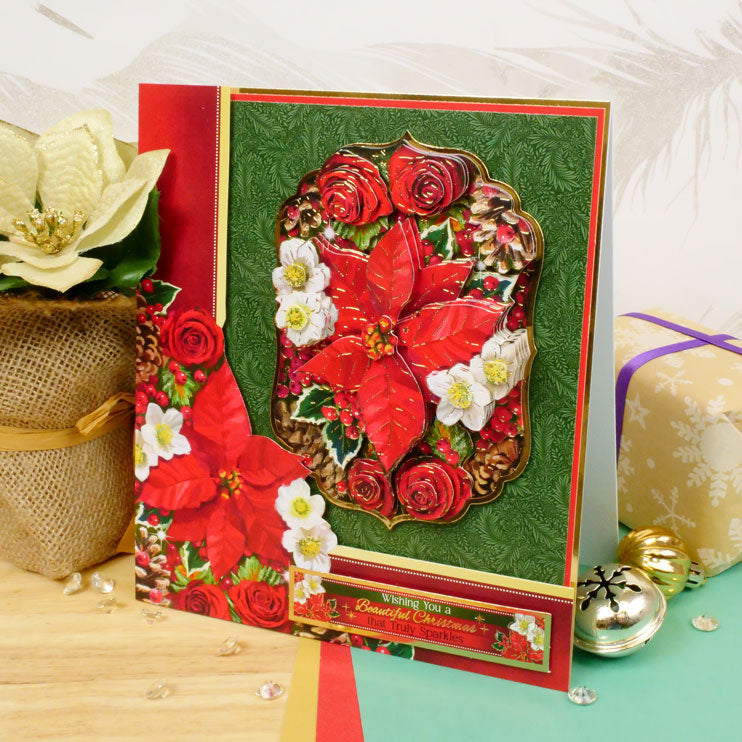A Merry Little Christmas Deco-Large Set - Perfect Poinsettia