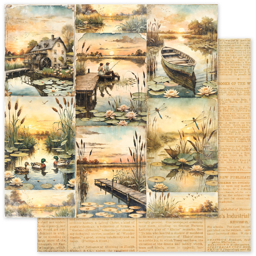 Lakeside Memories C 12 x 12 Paper (12 pc Bulk Pack) 34701