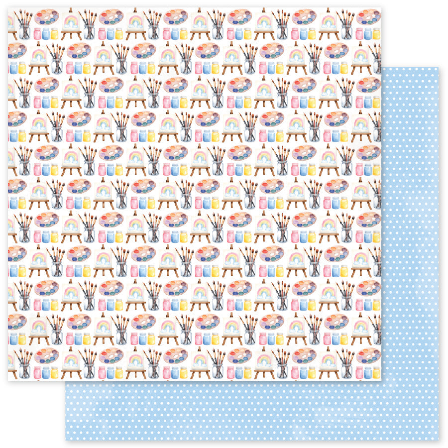 Little Artists Patterns E 12x12 Paper (12pc Bulk Pack) 35062