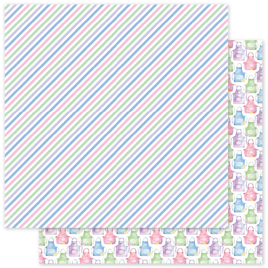 Little Artists Patterns F 12x12 Paper (12pc Bulk Pack) 35065