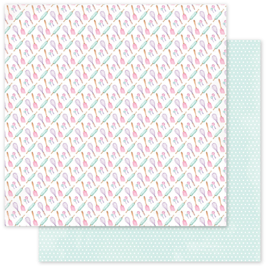 Little Bakers Patterns E 12x12 Paper (12pc Bulk Pack) 35044