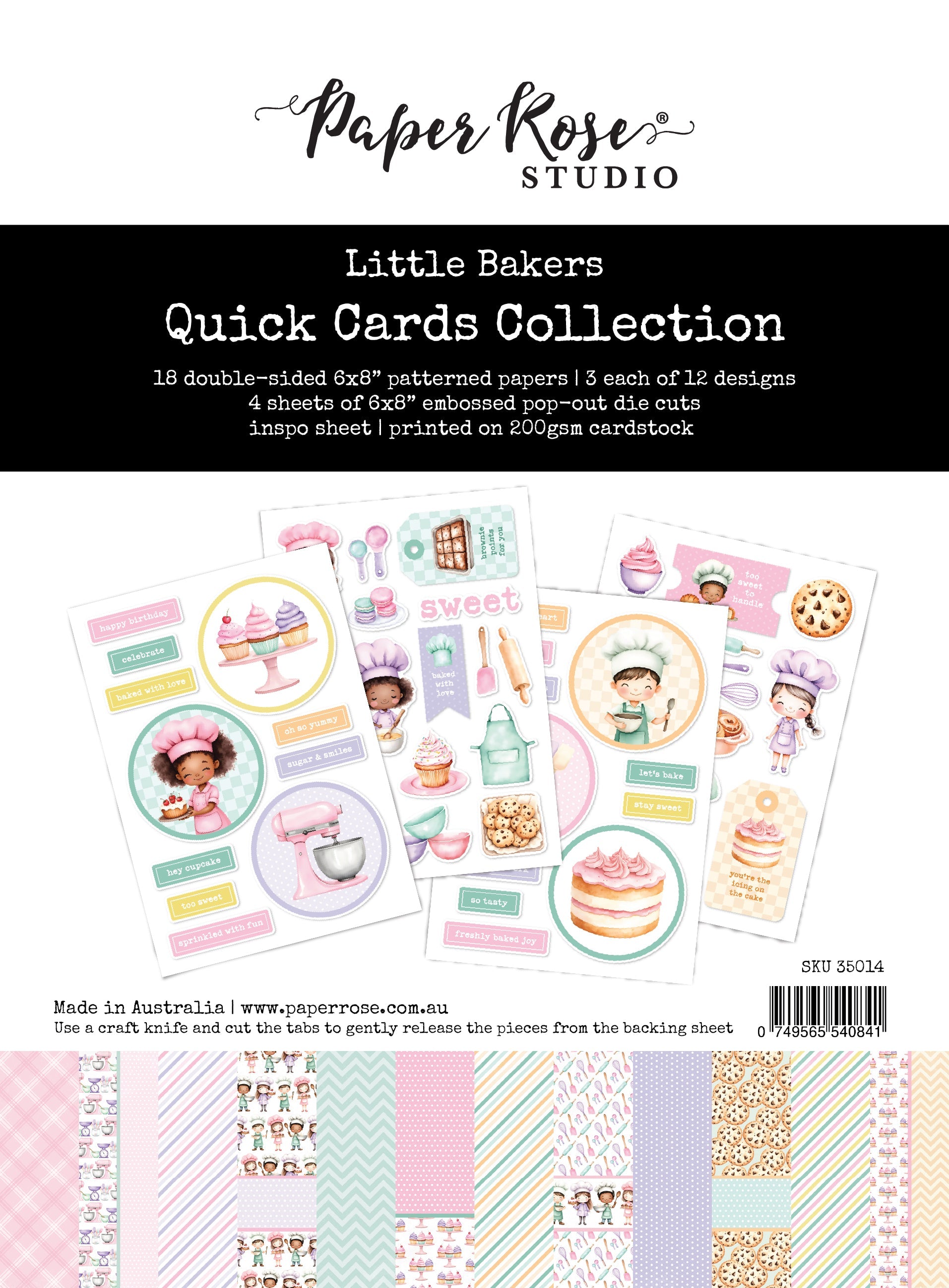 Little Bakers Quick Card Collection 35014