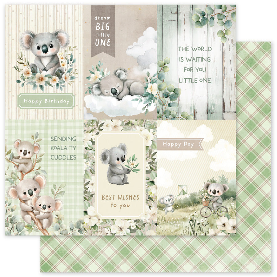 Little Koala Adventures C 12x12 Paper (12 pc Bulk Pack) 36649