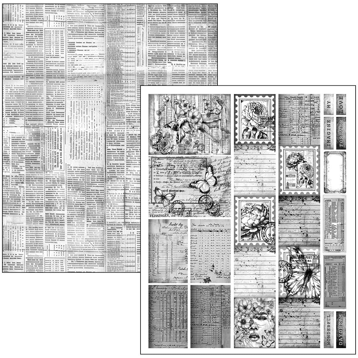 Mixed Media Book Meaningful Memories A4 Maxi