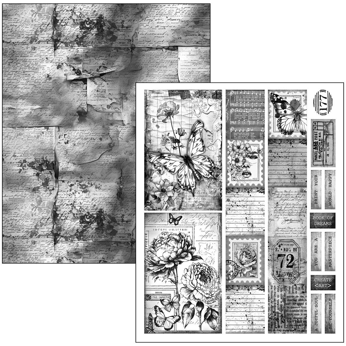 Mixed Media Book Meaningful Memories A4 Maxi