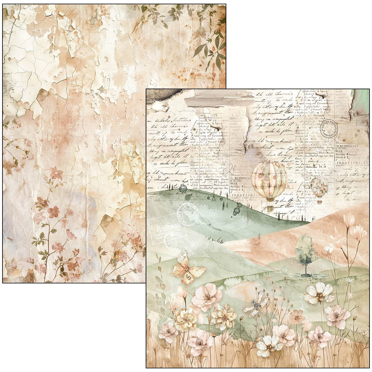 Mixed Media Book Lost in Time A4 Maxi