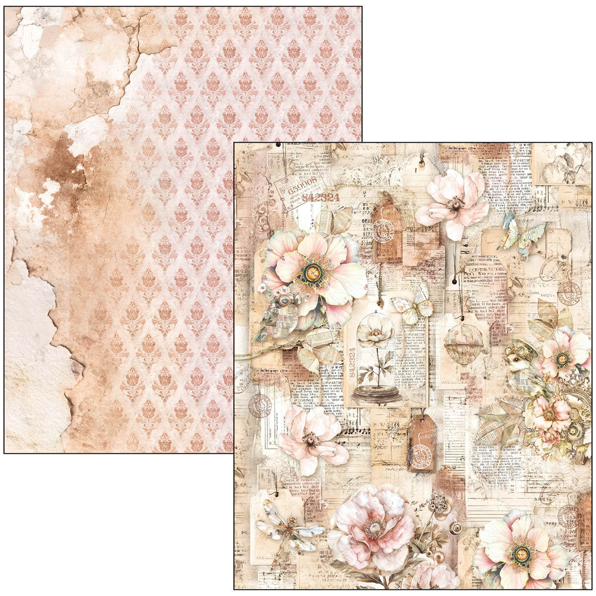 Mixed Media Book Lost in Time A4 Maxi