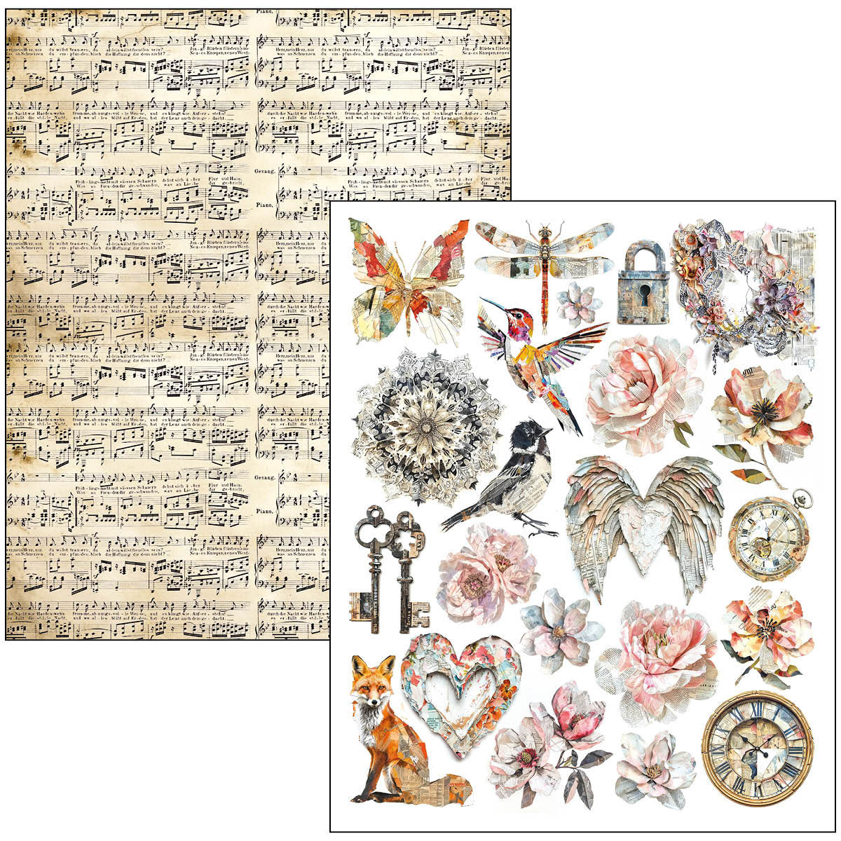 Mixed Media Book The Sound of Spring A4 Maxi