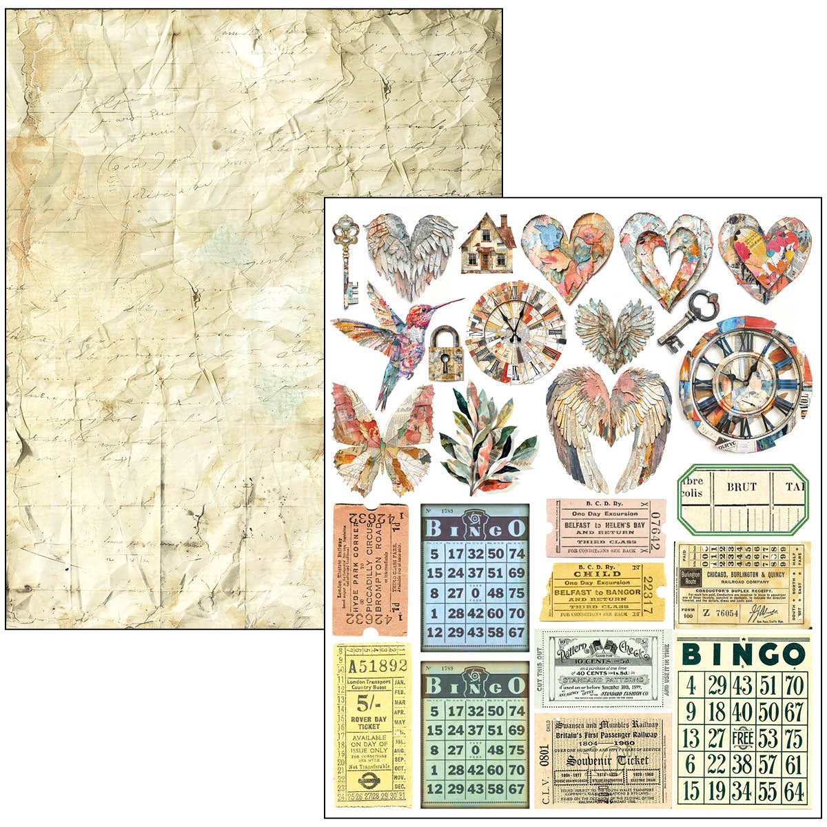Mixed Media Book The Sound of Spring A4 Maxi