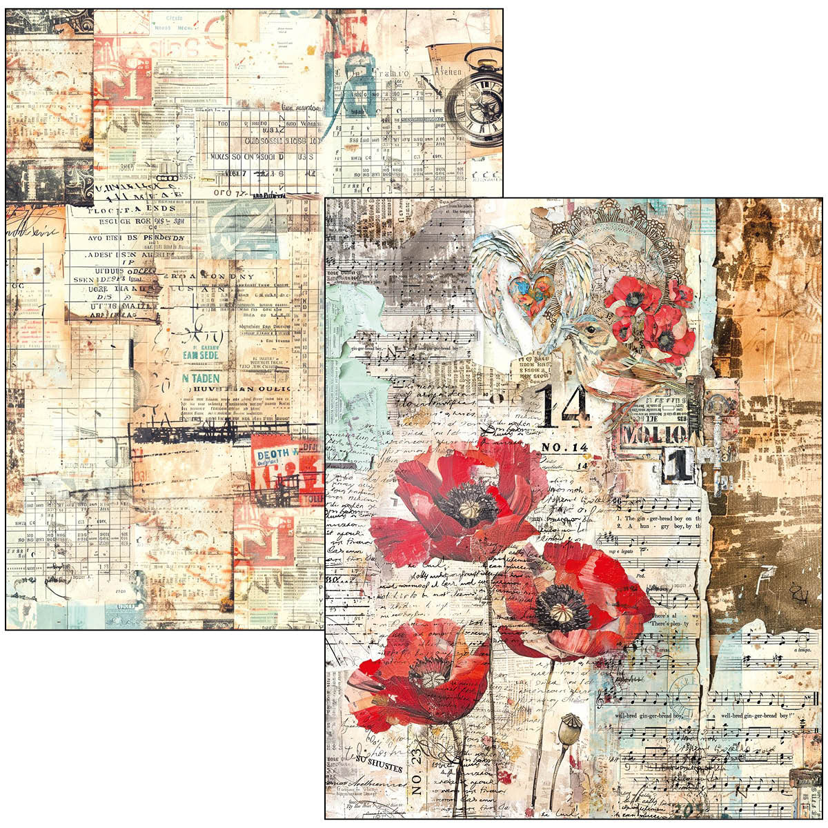 Mixed Media Book The Sound of Spring A4 Maxi