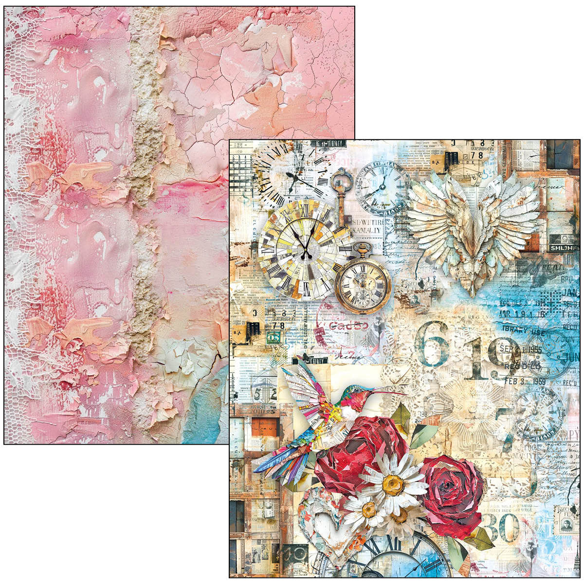 Mixed Media Book The Sound of Spring A4 Maxi