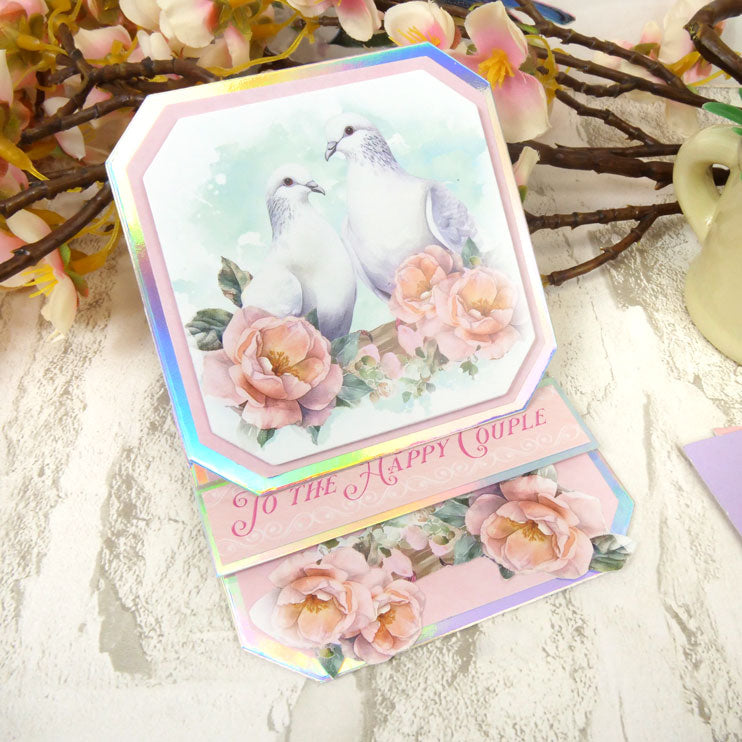 Moonstone Dies - Mini Straight Edged Nesting Dies - Trimmed Corner Square