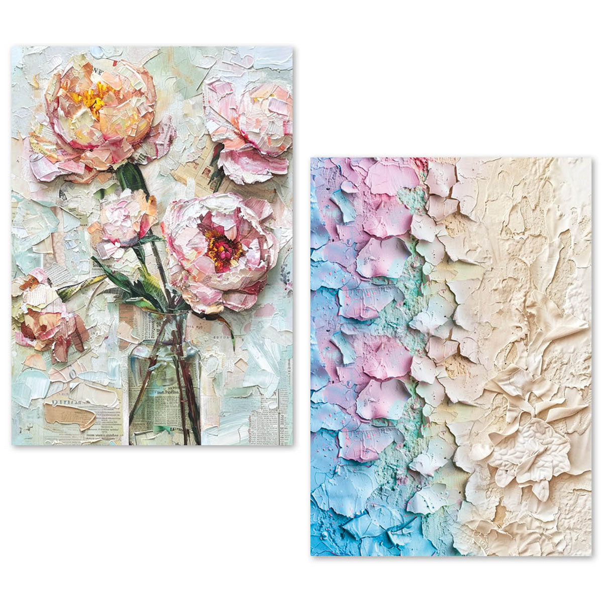 A5 Tissue Paper Set – 24 Sheets - Wild Blossom