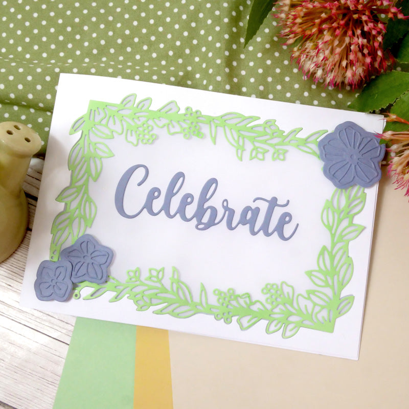 Moonstone Dies - Framed with Fabulous Foliage