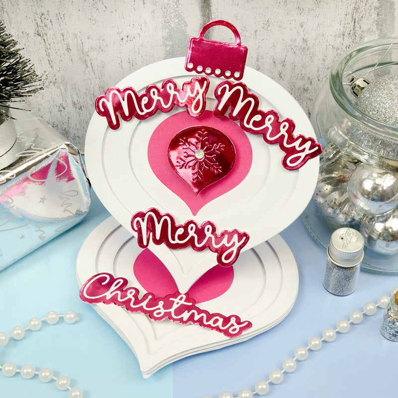 Moonstone Dies - Straight Edged Nesting Dies - Baubles