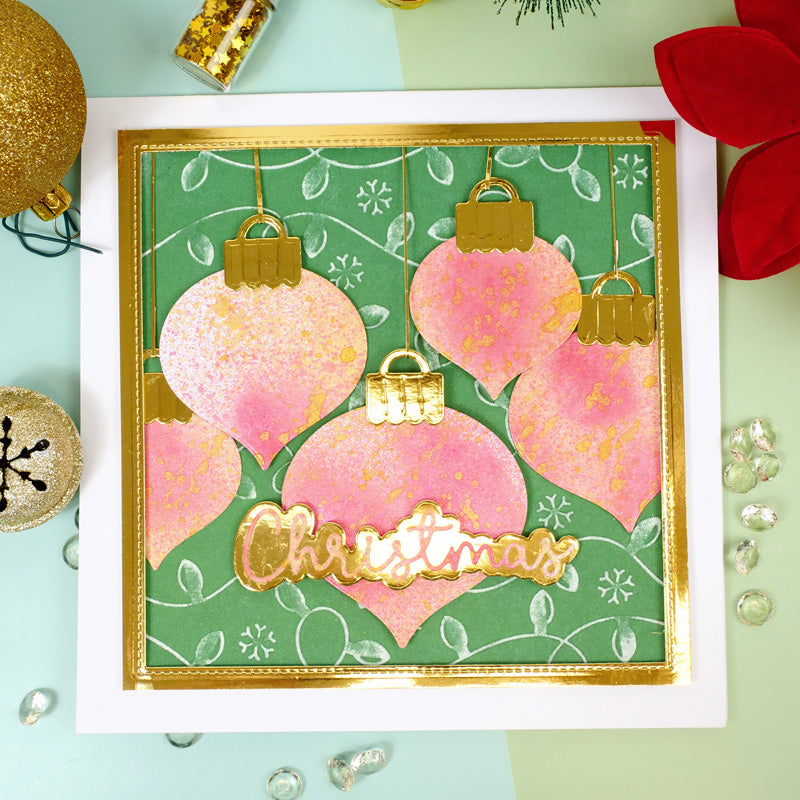 Moonstone Dies - Straight Edged Nesting Dies - Baubles