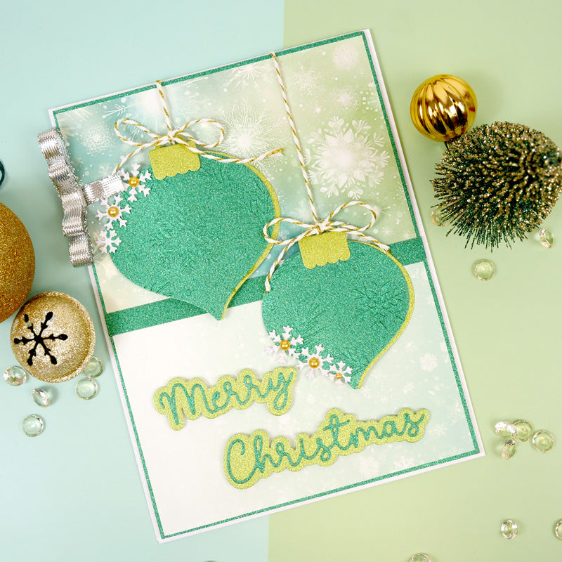 Moonstone Dies - Straight Edged Nesting Dies - Baubles