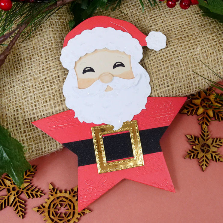 Moonstone Dies - Layering Santa