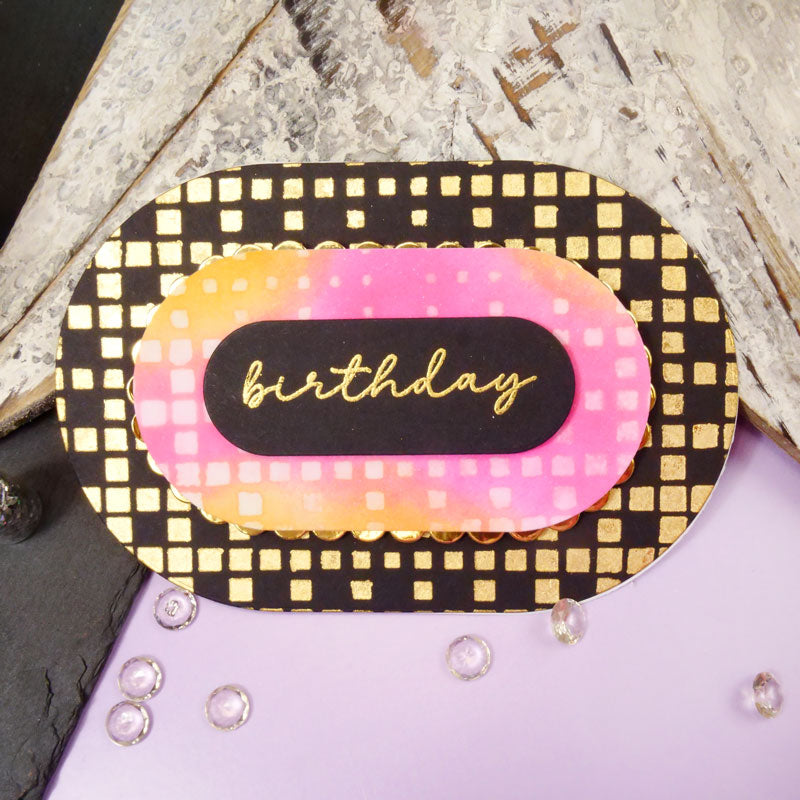 Moonstone Dies - Straight Edged Nesting Dies - Squovals