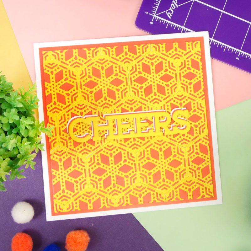 Moonstone Dies - Layering Hexagon Tile