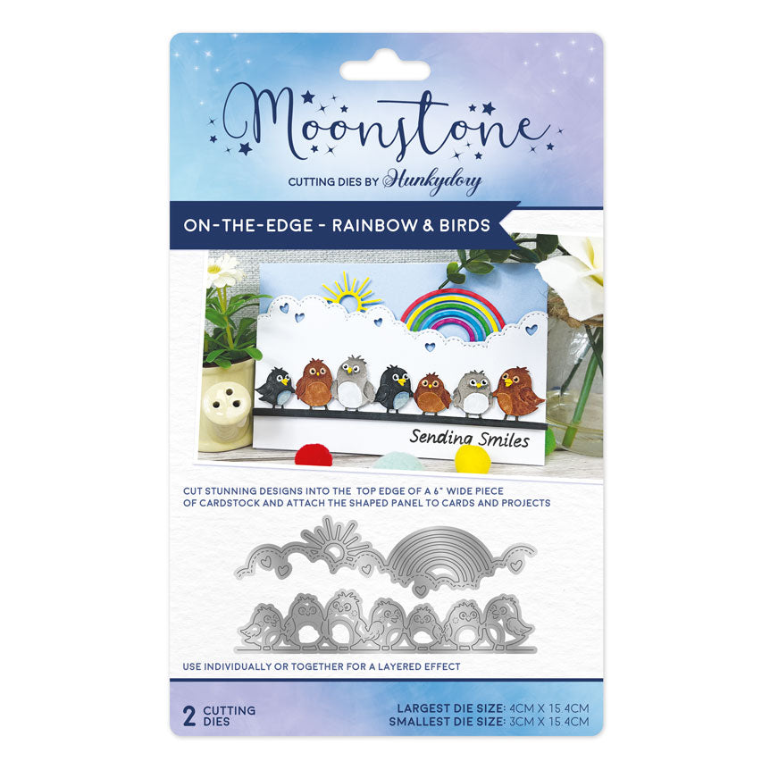 Moonstone Dies - On-the-Edge - Rainbow & Birds
