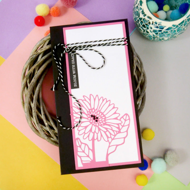 Moonstone Dies - DL Floral Panels - Gerberas