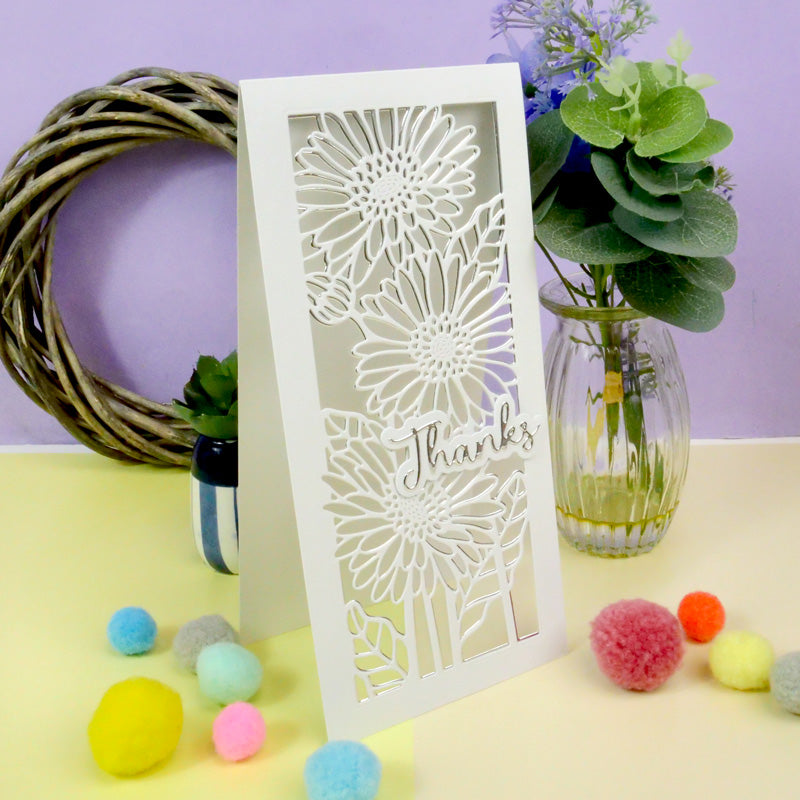 Moonstone Dies - DL Floral Panels - Gerberas