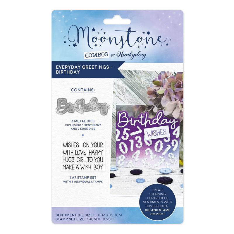 Moonstone Combos - Everyday Greetings - Birthday