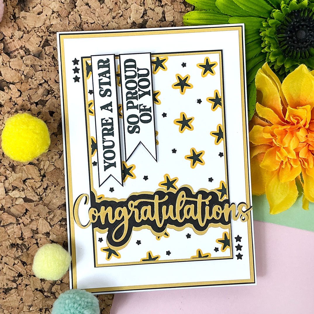 Moonstone Combos - Everyday Greetings - Congratulations