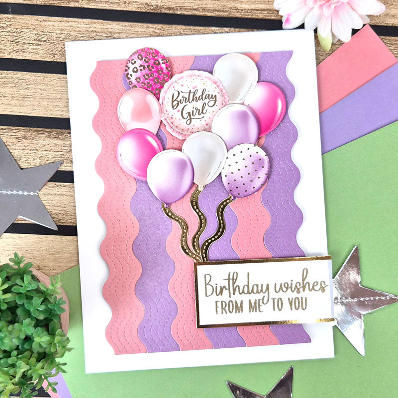 Moonstone Dies - Wiggly Decorative Strips