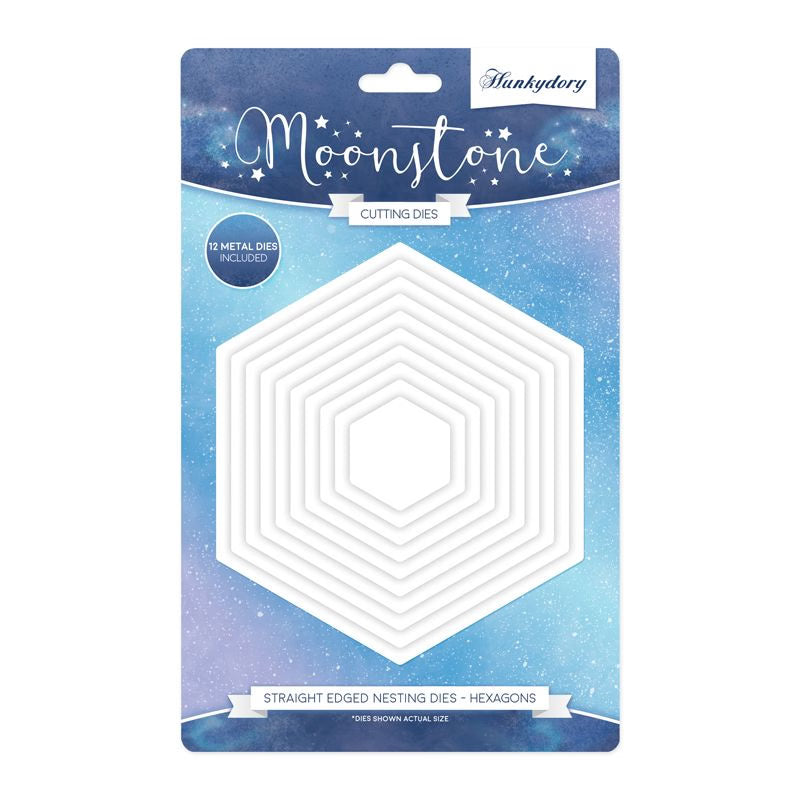 Moonstone Nesting Dies - Hexagons