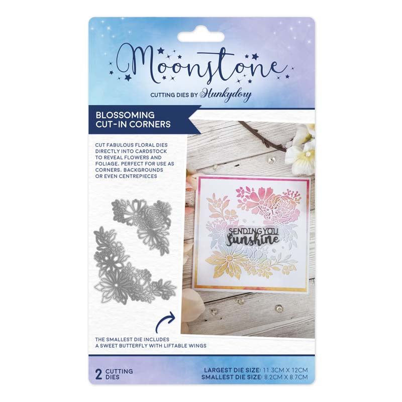 Moonstone Dies - Blossoming Cut-In Corners