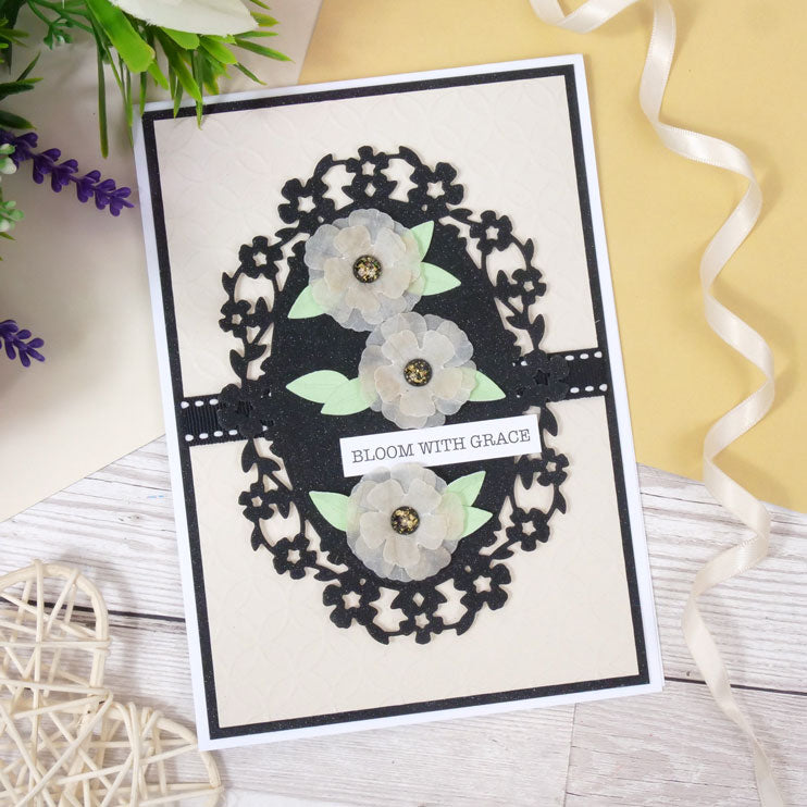 Moonstone Dies - Simply Elegant Flowers & Leaves