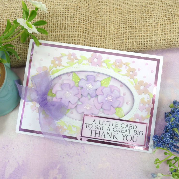 Moonstone Dies - Simply Elegant Flowers & Leaves