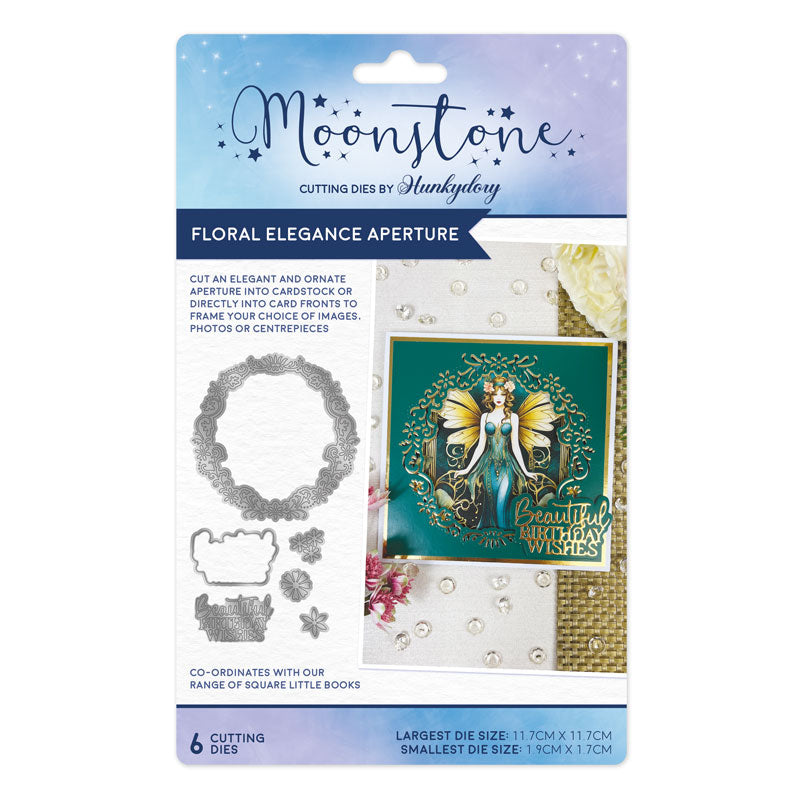 Moonstone Dies - Floral Elegance Aperture